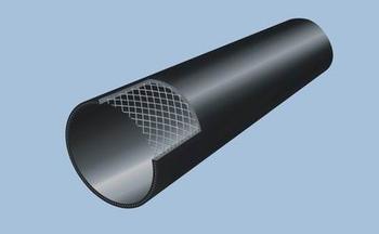 新疆dn400钢丝网骨架聚乙烯PE塑料复合管材管件